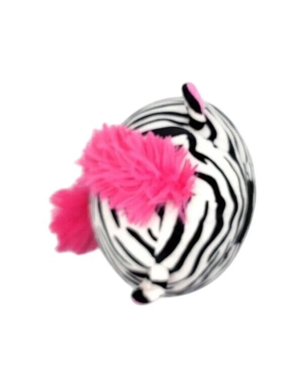 Squishmallows Tracey Mohawk Zebra Plush Black White 8